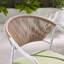 Rosston 4 Seater Garden Dining Table Set with 4 Alvino Dining Chairs for Modern Patio-223383900