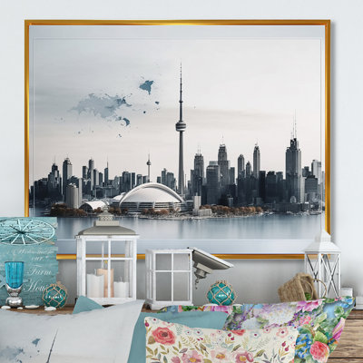 Toronto Skyline III - reproduction sur toile
