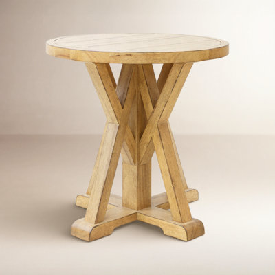 Mya Solid Wood End Table