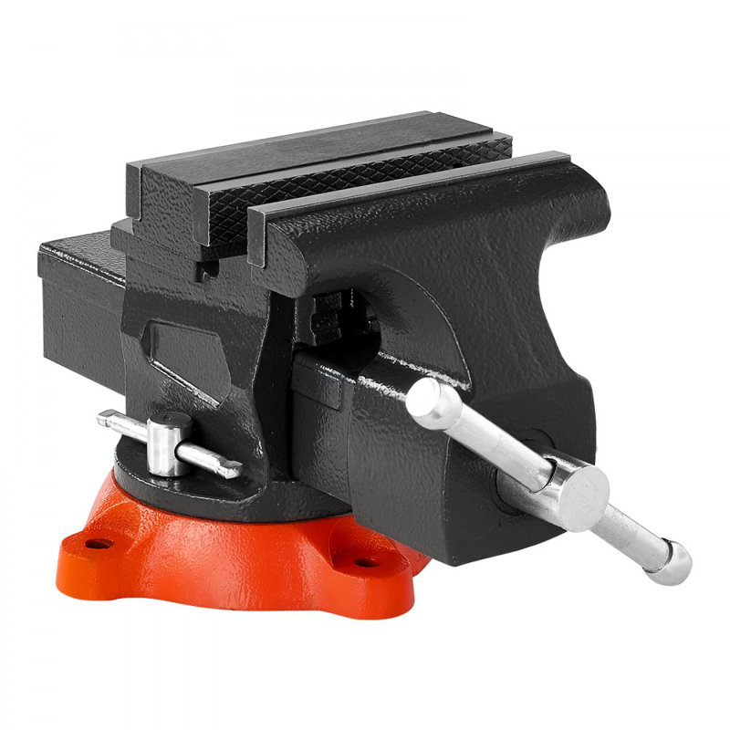Base de verrouillage pivotante polyvalente en fer malléable 5,5 po
