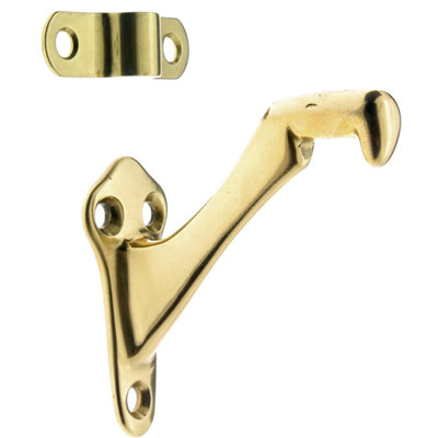 Solid Brass Hand Rail Bracket