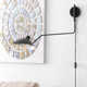 Varun Single Light Iron Dimmable Plug-in Swing Arm Sconce