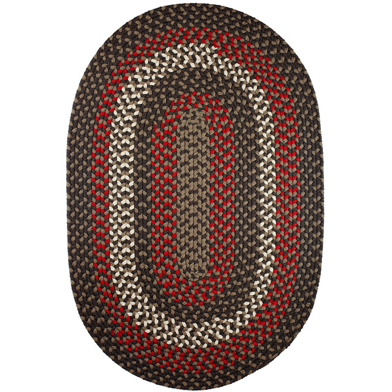 Charlise Synthetic Indoor / Outdoor Rug, Oval 4' x 6'