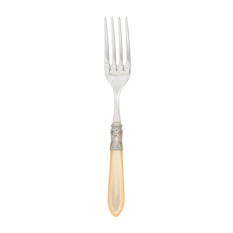 Aladdin Serving Fork, Antique Ivory