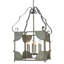 Chelsea 6 - Light Candle Style Square Chandelier