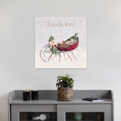 Sleigh Ride I Abstract Contemporary Art