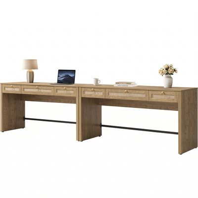 Bureau de rangement à 3 tiroirs Pomodoro Boho