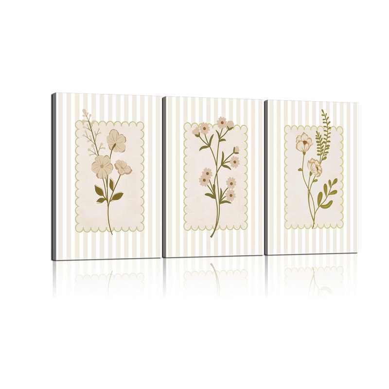 3 Piece Wrapped Canvas Print