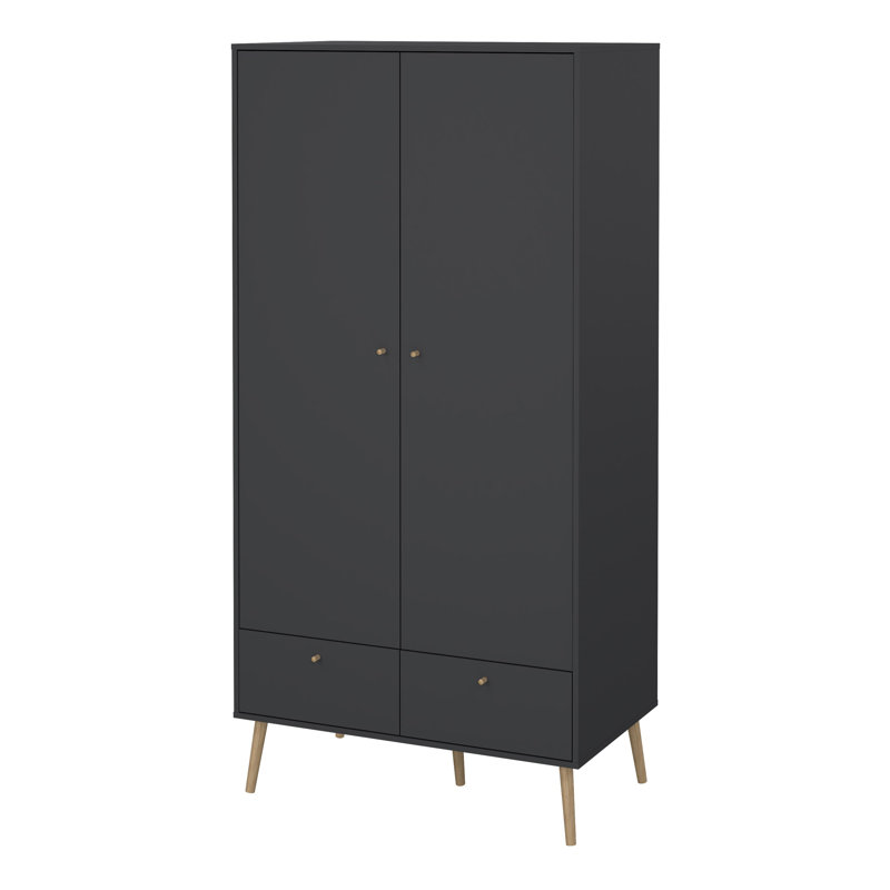 2 Door Manufactured Wood Wardrobe