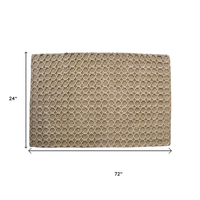 Tapis tissé à la main 6 pi