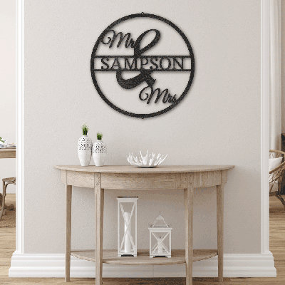 Wall Decor on Metal
