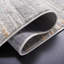 Tapis abstrait gris clair / rouille-1301002402