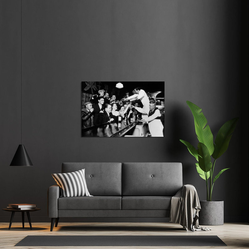 «End of the Prohibition Party» par le photographe américain, impression sans cadre, H 24 po x l 32 po x P 0,25 po