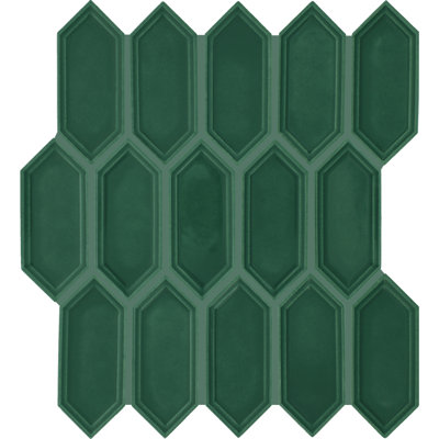 Carreau de mosaïque en céramique émaillée 2 x 5 Daltile Luminique (12 pièces par carton) (8,76 pieds carrés par carton)