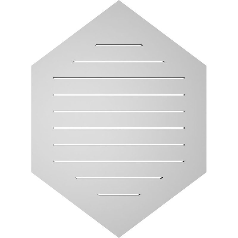 Pente verticale verticale en uréthane 9 pi, H 1 po x l 28 po x L 38 po