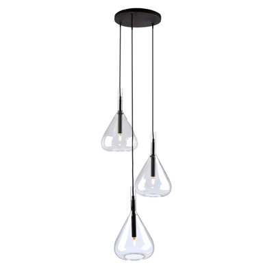 3 - Light Black Unique/Statement Pendant