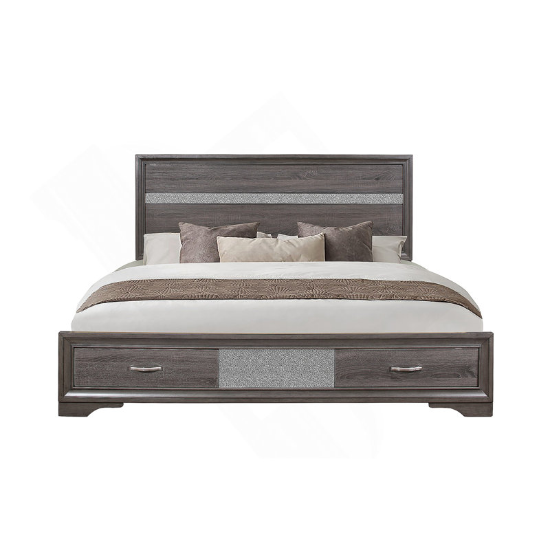 Très grand lit Ryder Sparkle Grey