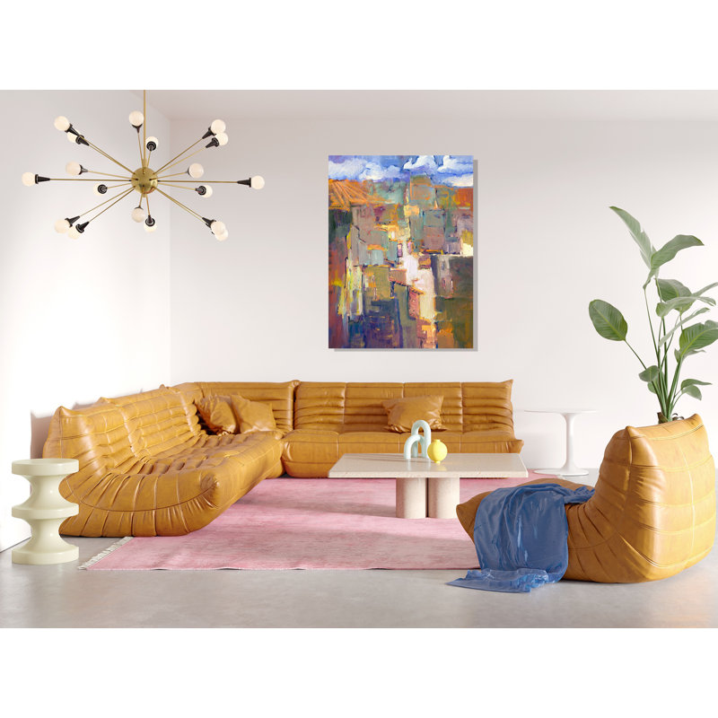 John Beard CollectionS Marrakesh II On Giclee Canvas Hand Embellished Art, 40" H x 30" W x 2" D, Unframed