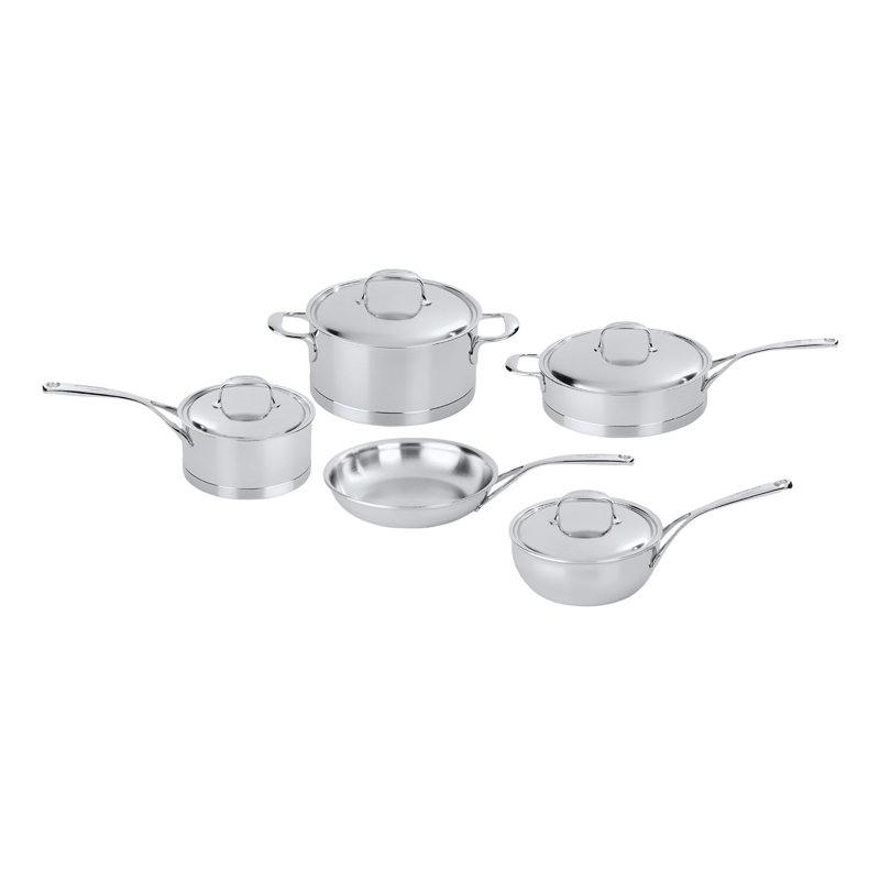 Demeyere Atlantis 9-Piece Stainless Steel Cookware Set
