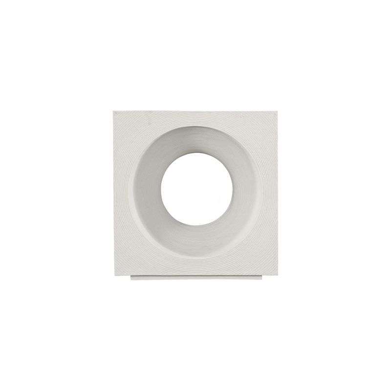 Void Side Table, White Stone