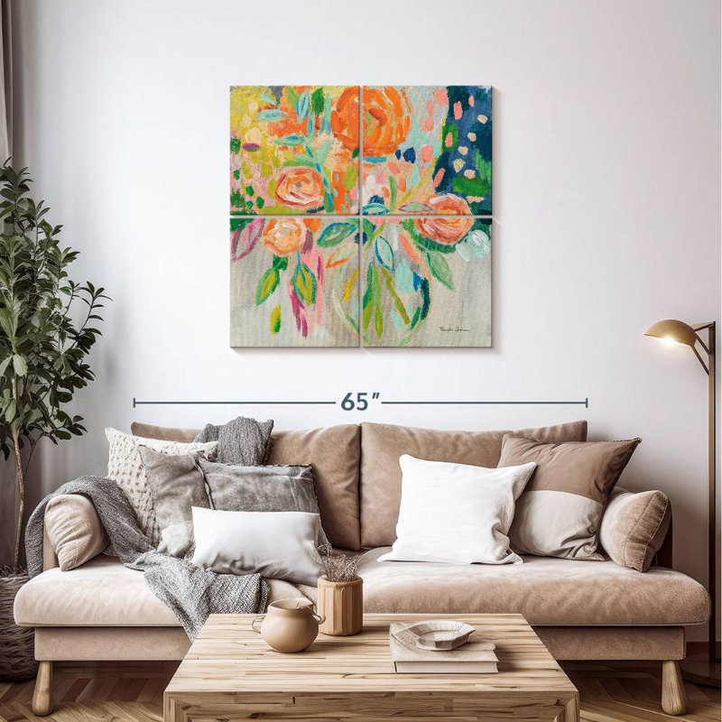Harnek été floral orange