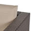 Fauteuil de patio droit Mbrn + Alu-1921086109