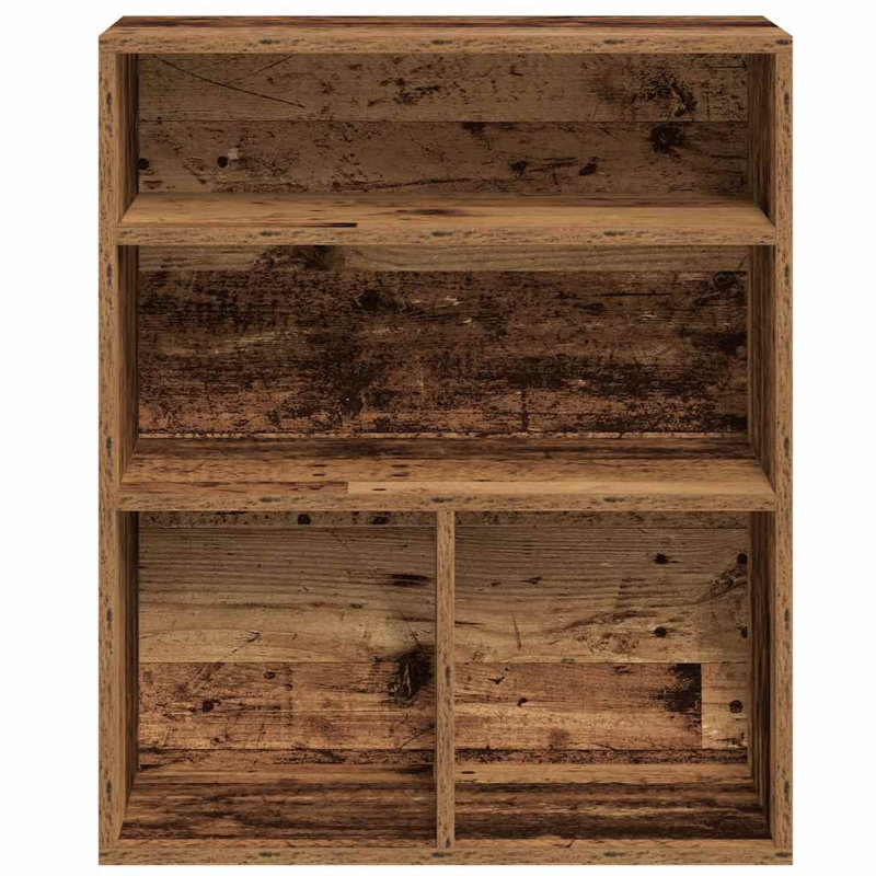 Shivin 71.5cm H x 60cm W Bookcase, Old Wood