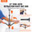 WFX Utility™ Rivet Nut Tool, 14” Rivnut Tool Kit with 7 PCS Metric and SAE Mandrels