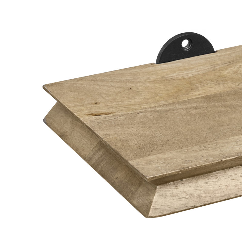 Tablette flottante Irie , H 1 po x l 24 po x P 6 po, Sable chaud