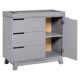 Hudson 3-Drawer Changer Dresser with Removeable Changing Tray