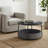 Round Center Table With Fabric Basket-578105207