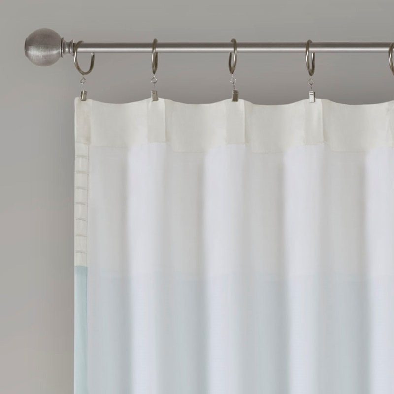 Rideau simple en polyester Polyoni