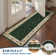 Farmhouse Floral Rug Washable Area Rug Non Slip, Soft Non Shedding Indoor Carpets, Low Pile Thin Foldable Printed Floor Mats, Bordered Carpet for Living Room Nursery Bedroom