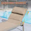 Ensemble de 3 chaises longues de patio avec table d'appoint-1576213102