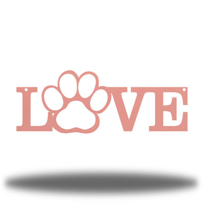 Décoration murale «Love Paw»