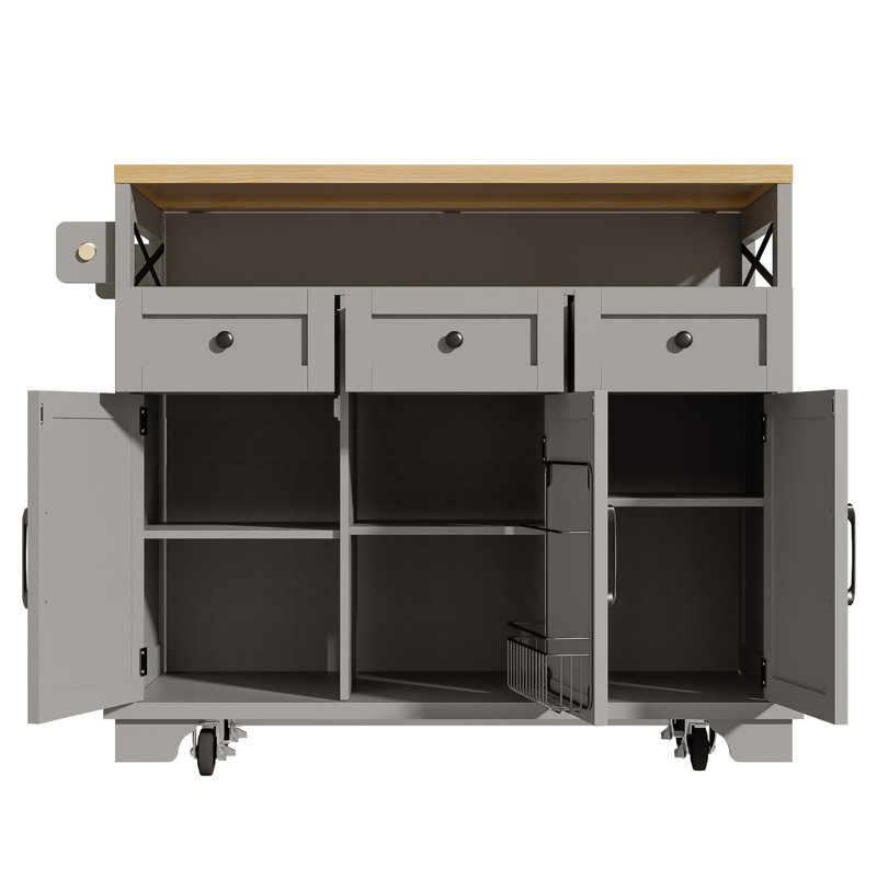 Kitchen Cart, Grey