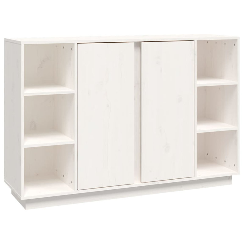 Alpsee 120cm Solid Wood Sideboard, White