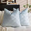Housse de coussin carré en velours 4 pièces-130844536