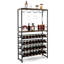 Borgey Tabletop Wine Bottle & Glass Rack in