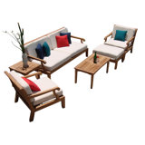Sack Outdoor 5 - Piece Teak Conversation Set