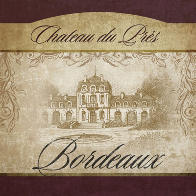Étiquette de vin II