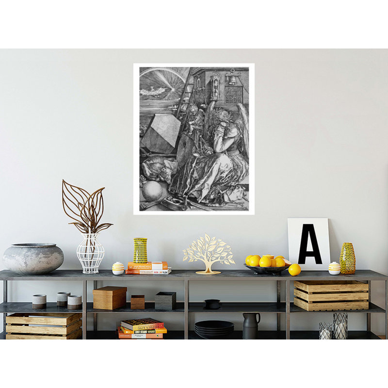 Melancholia I by Albrecht Dürer - Giclee Print, 40" H x 32" W