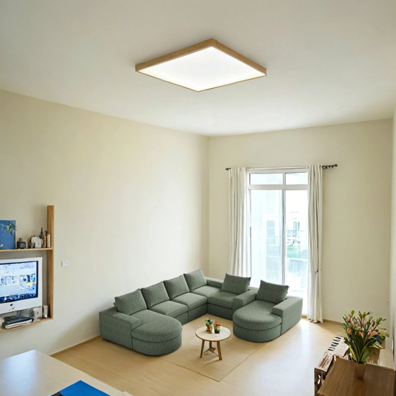 Canapé modulaire rembourré en L avec six modules, Vert