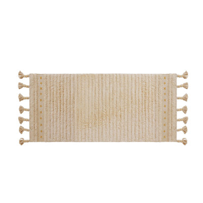 Lucky Brand Maharis Fringe Bath Rug