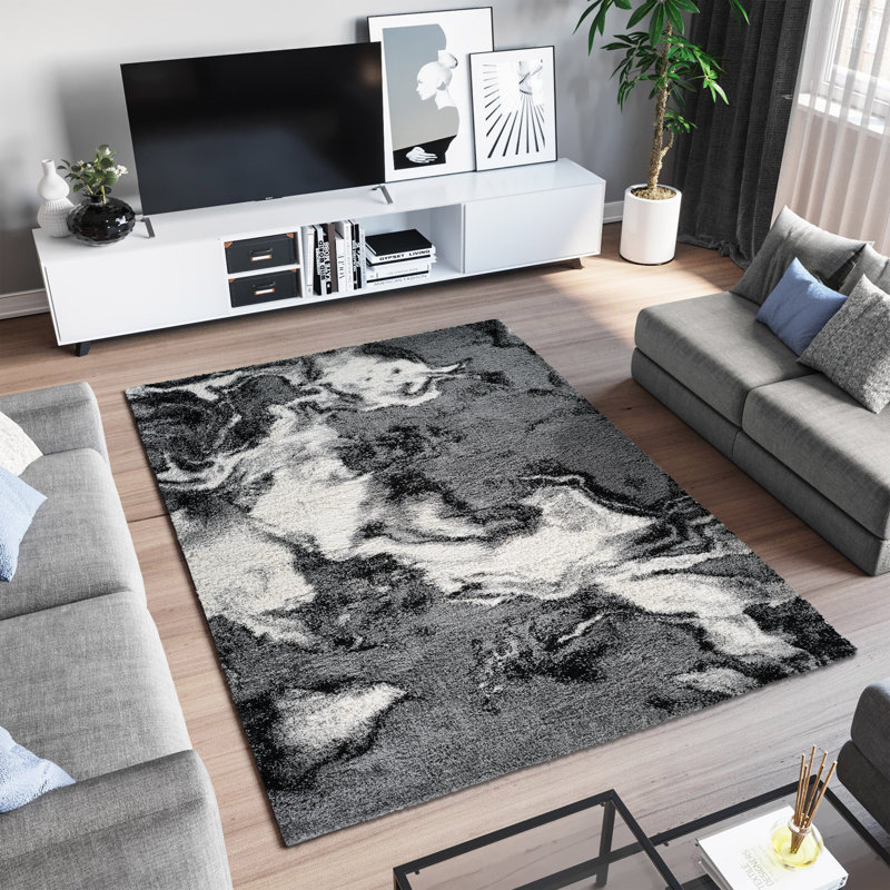 Aizlee Performance Abstract Indoor Rug, Rectangle 12'2" x 15'2"