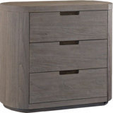 Palmer 3 - Drawer Solid Wood Nightstand
