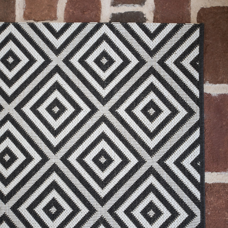 Ammons Indoor / Outdoor Rug, Rectangle 5'3" x 7'