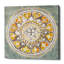 «Mandala Delight Yellow Grey III» par Danhui Nai, art mural sur toile-387347164