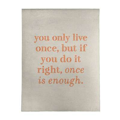 Quotes Chenille Indoor Rug