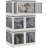 Versatile Stackable Storage Bins With Wheels And Doors For All Your Storage Needs-1995157018